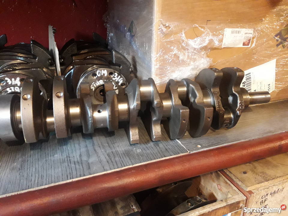 60203115 wał korbowy mercedes 250d 250gd om602 Silniki i osprzęt Motoryzacja