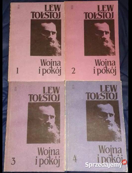 Wojna i pokój Tomy 1 2 3 4 Lew Tołstoj
