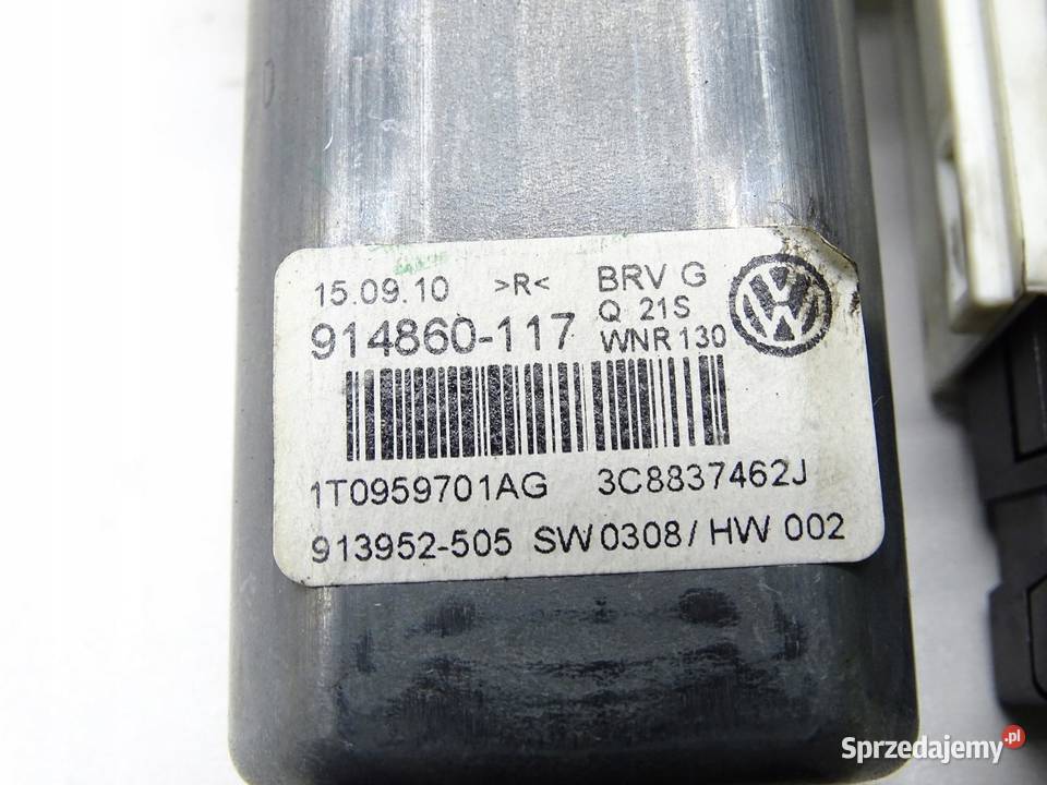 SILNICZEK SZYBY PRZÓD PRZEDNI 1T0959701AG VW sprzedam