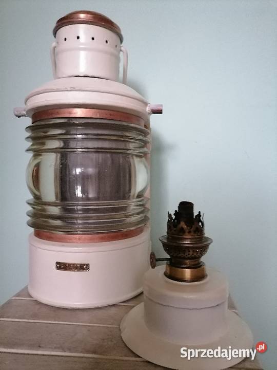 Stara lampa okrętowa na nafte Kraków sprzedam