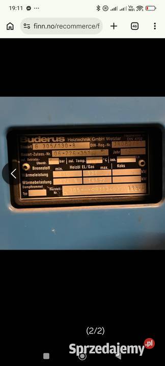 Buderus logano g 305 Krasnystaw