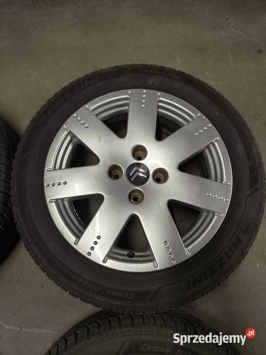 Alufelgi Koła 19555 R16 4x108 Opony Dębica sprzedam