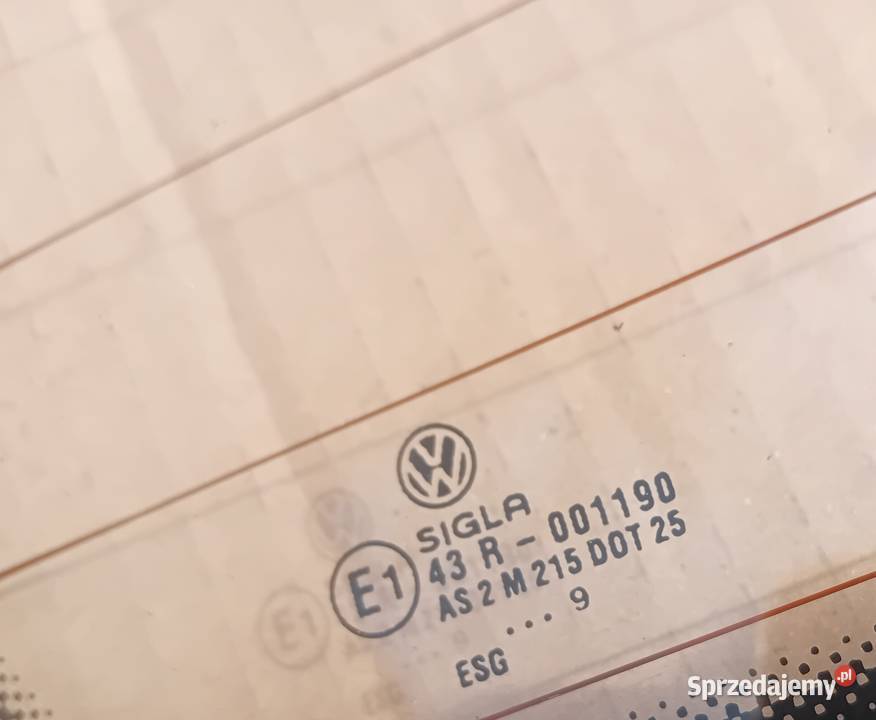 Szyba tył tylna klapy VW Lupo opolskie Nysa