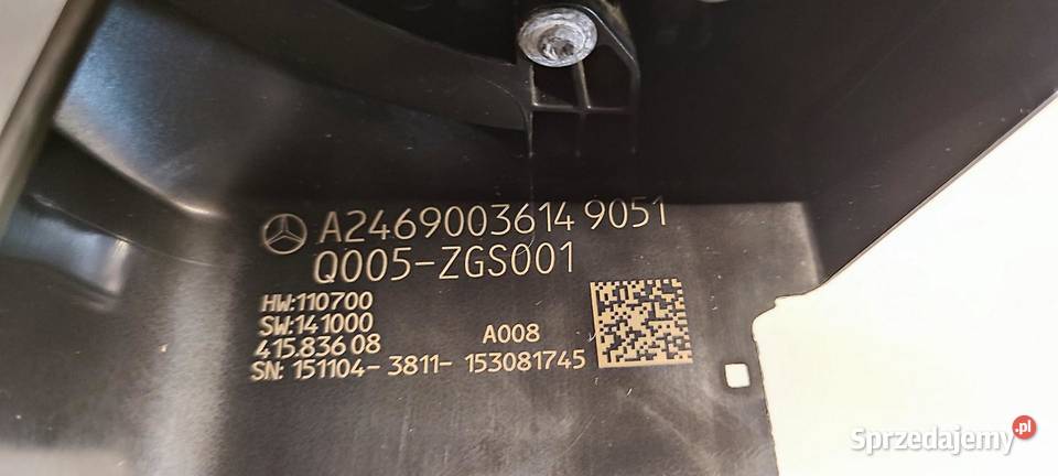 MERCEDES CLA X117 MANETKI TAŚMA A2469003614 osobowe