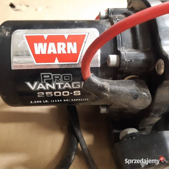 Wyciągarka Warn 2500 lb dolnośląskie Bystrzyca Kłodzka sprzedam