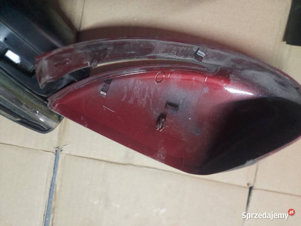 Lusterko prawe nissan nore e12 bordowe osobowe wielkopolskie Gniezno