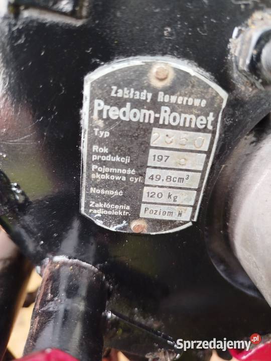 Romet Komar 1970 r 9600km Komar Pajęczno