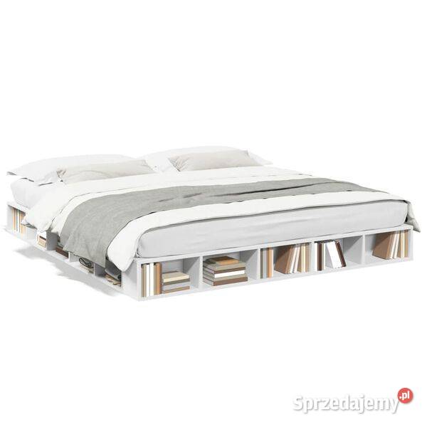 vidaXL Rama łóżka biała 180x200 SKU3280454 Meble Warszawa