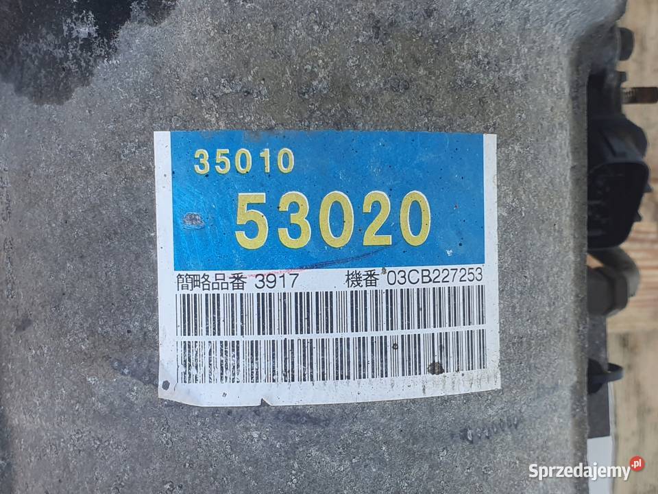 AUTOMATYCZNA SKRZYNIA BIEGÓW Lexus IS200 20 VVTI osobowe