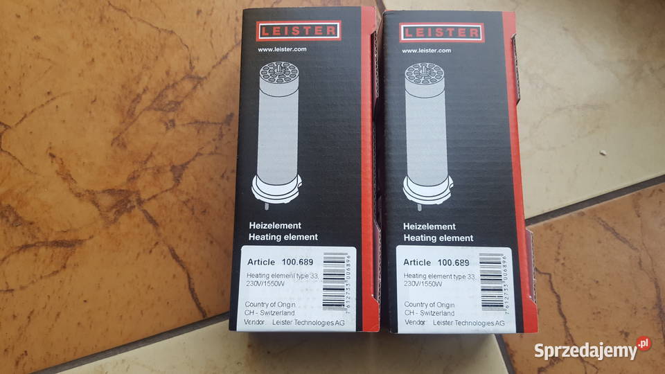 Leister koncowki do spawania i zgrzewania śląskie sprzedam