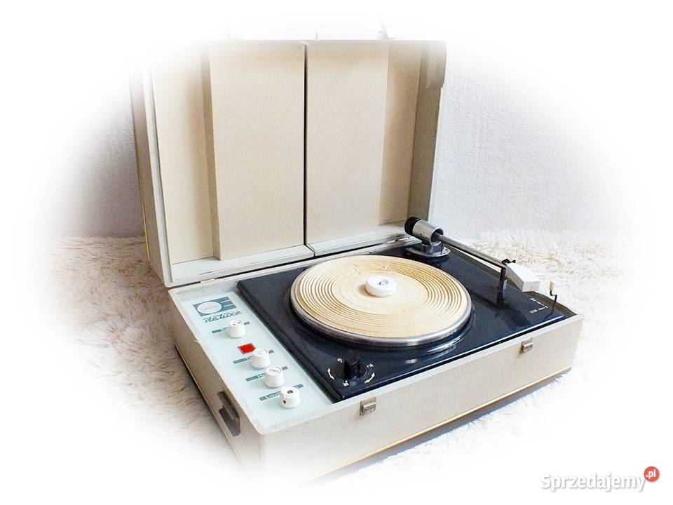 Stary gramofon Foletta De Luxe stereo z lubuskie Żary