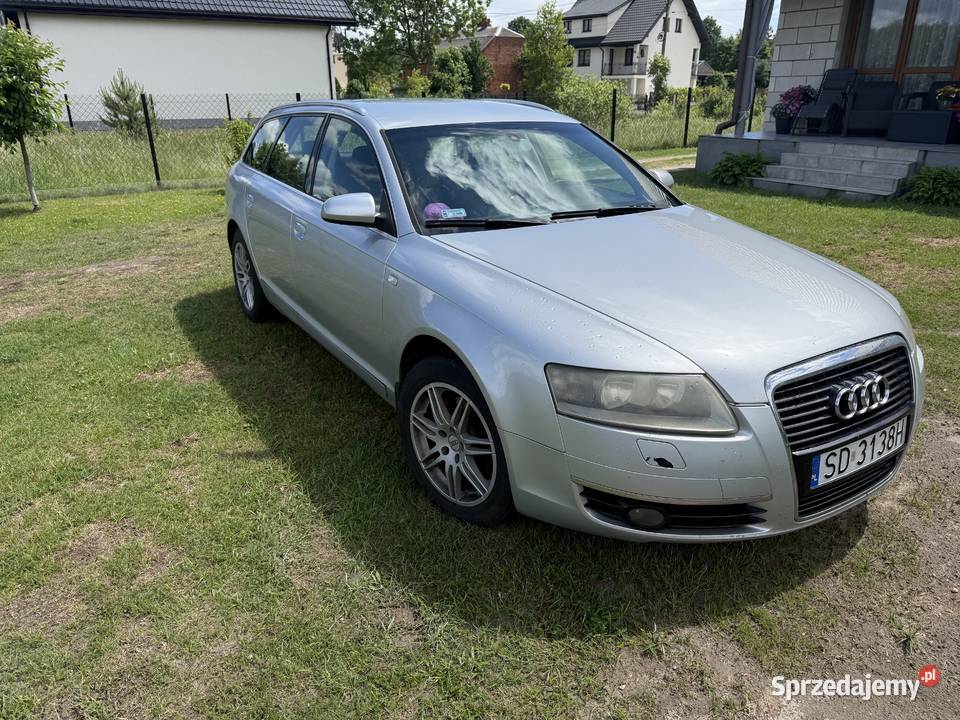 Sprzedamzamienię audi A6 C6 24 V6 z gazem 398000km Rozwady