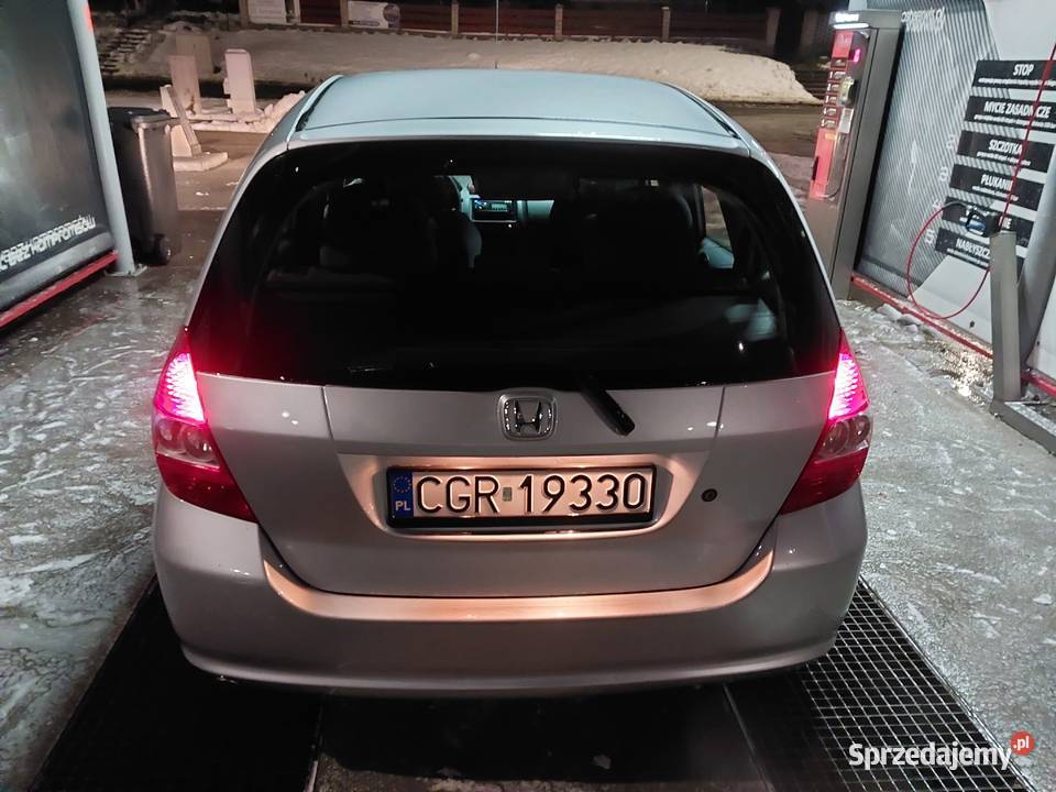 Honda JAZZ 12B LPG Gaz 2004r w ciągłym użytku Grudziądz
