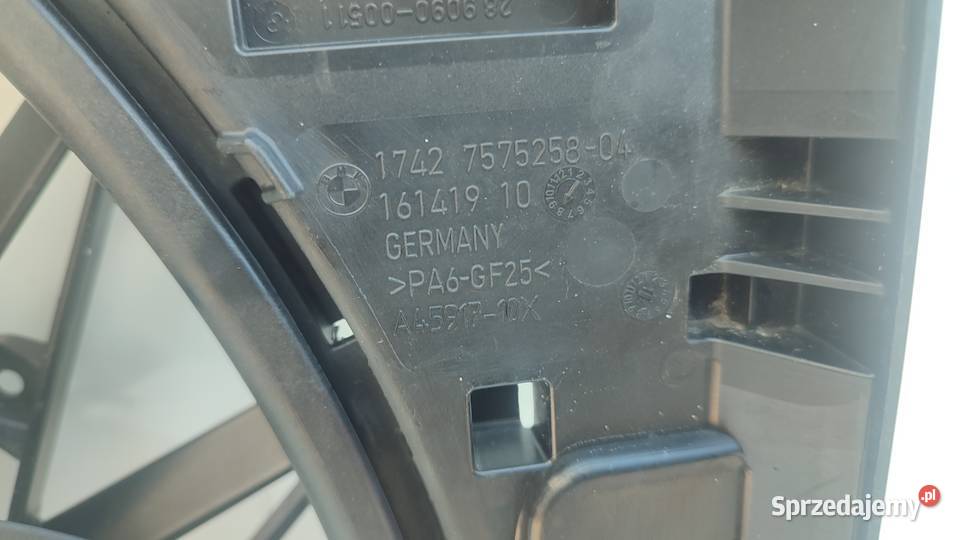 43Wentylator chłodnicy BMW F10 F11 N47 20D Włoszczowa