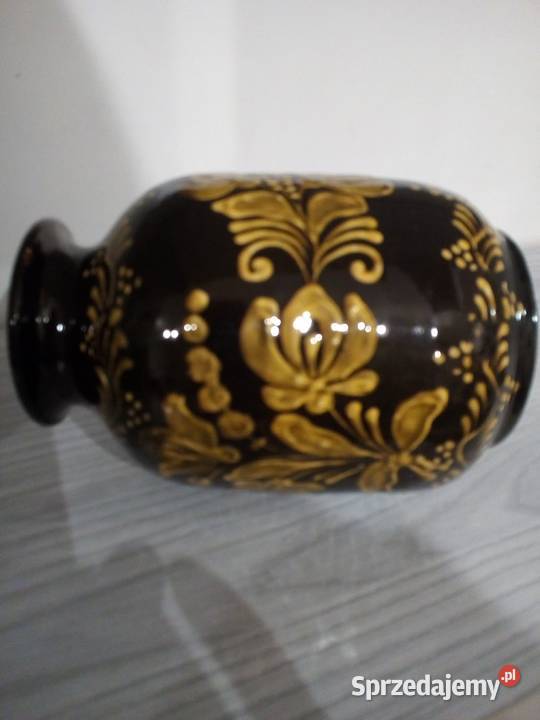 Piękny wazon ręcznie malowany Częstochowa