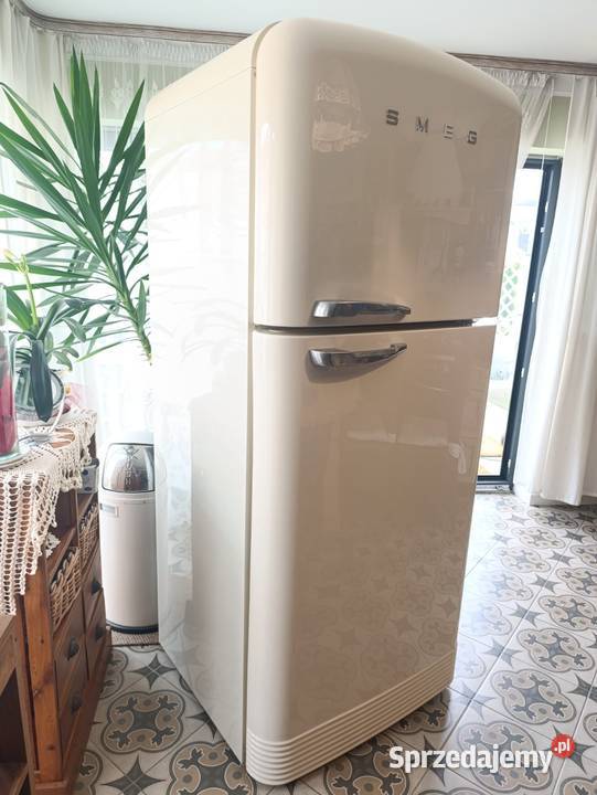 Lodówka SMEG 50S Style FAB50RCR5 no1921 Beżowa Kulice