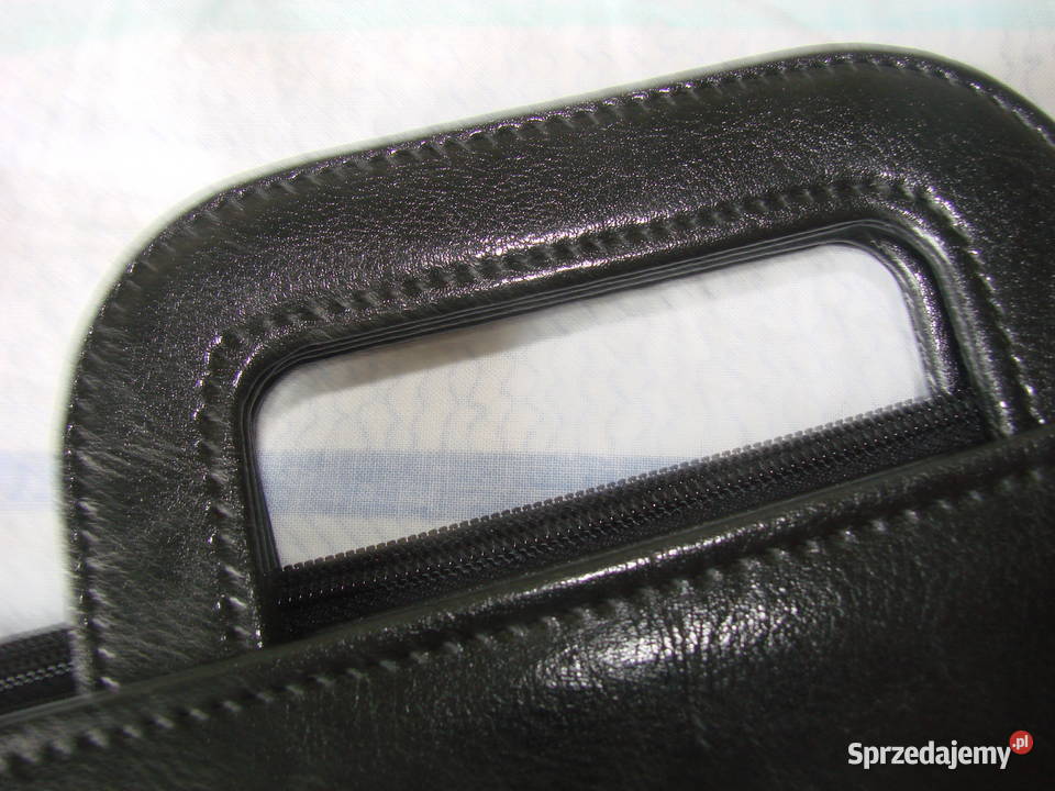 skórzana teczka aktówka okolicznościowa sprzedam