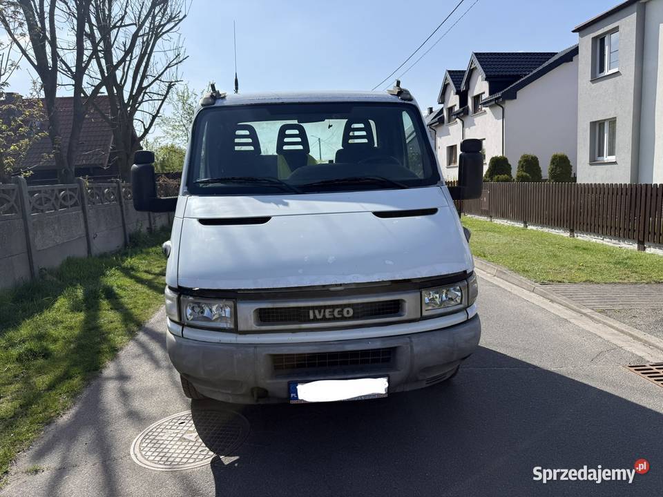Iveco daily III 23 2004 wywrotka autolaweta do Ostrów Wielkopolski
