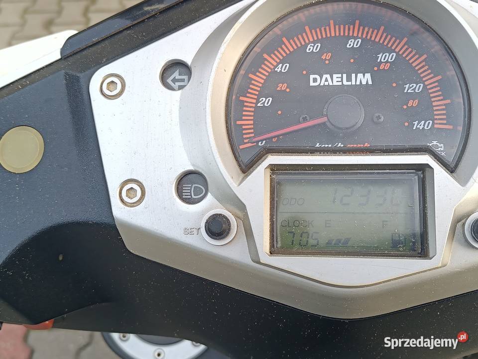 Skuter DEALIM OTELLO F1 125 2013 przebieg 12100 Motocykle, skutery, quady Mogilany