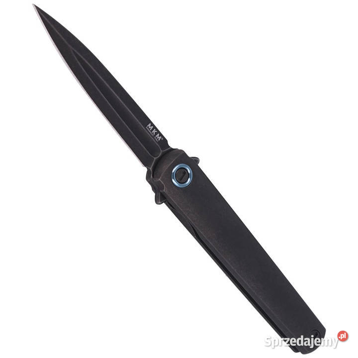 Nóż składany MKM Flame Dagger Black Titanium