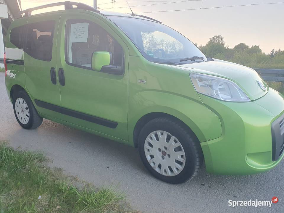 Fiat Qubo 14 benzyna LPG przebieg 166 pomorskie Słupsk