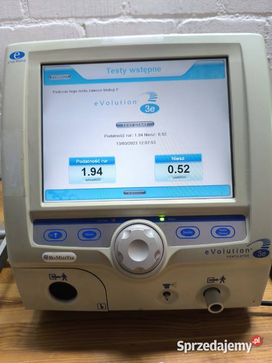 Respirator eVolution 3e Essential do Jabłonna