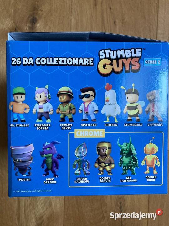 Jedna paczka z oficjalną figurką Stumble Guys Figurki sprzedam