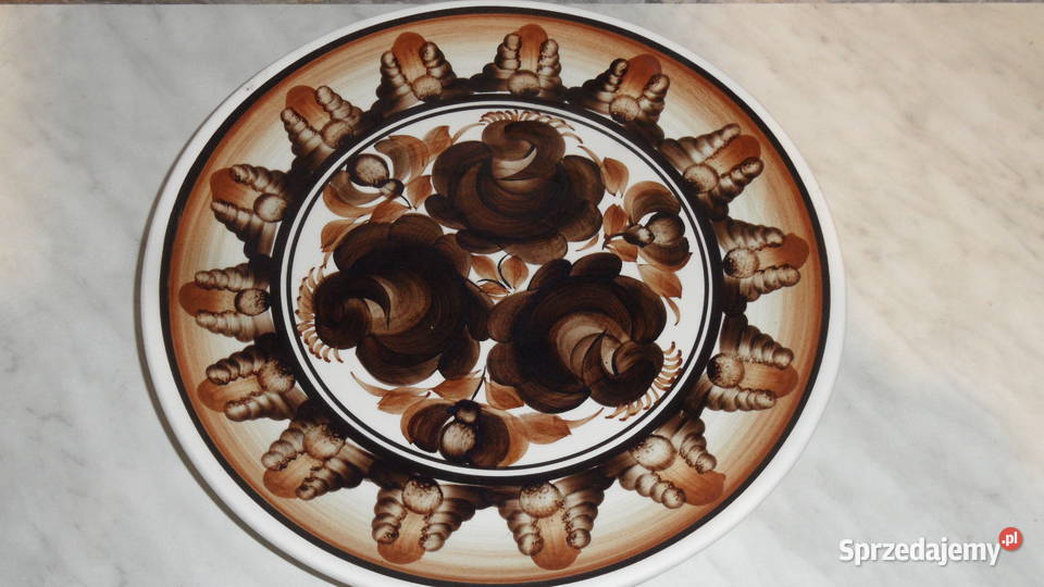 Talerz Koło Fajans Porcelana i szkło Poznań