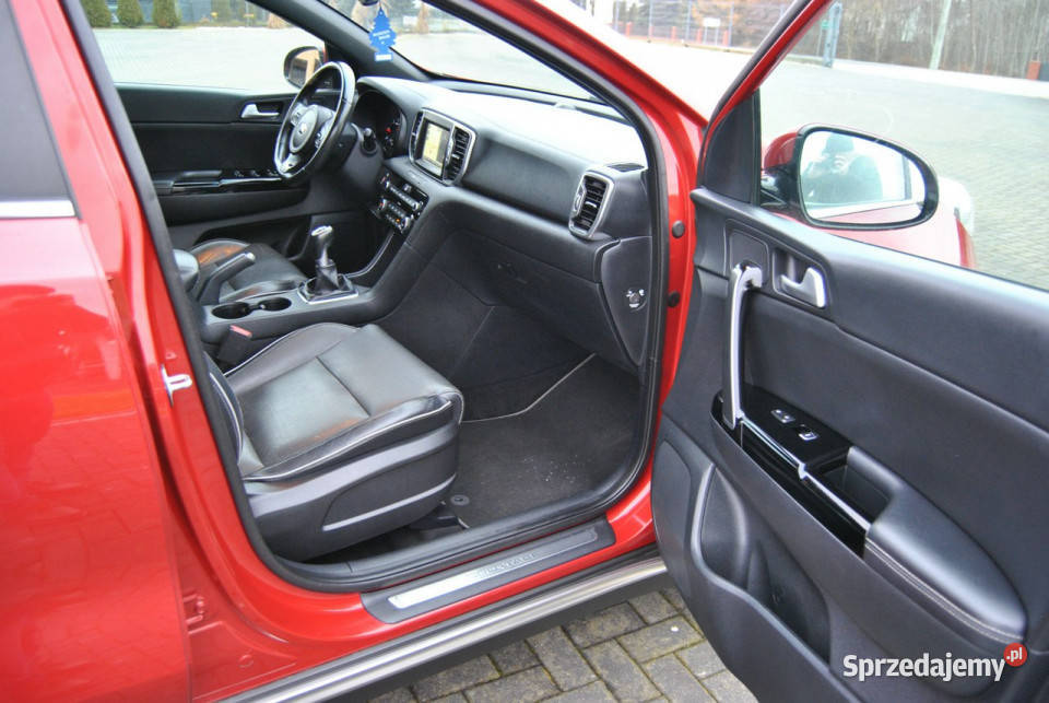 Kia Sportage GTline Kamera cof SKÓRA LEDY GPS lubelskie Modliborzyce sprzedam
