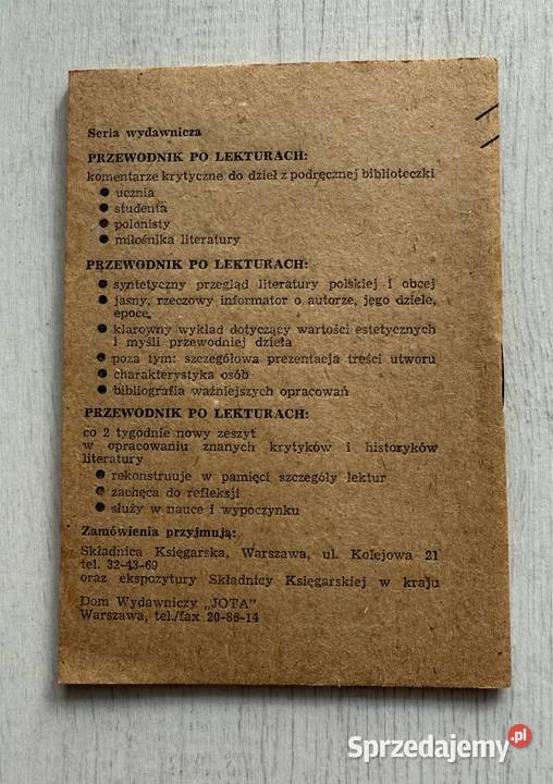 Mikołaj Rej opracowania lektura Zwierzyniec Łódź