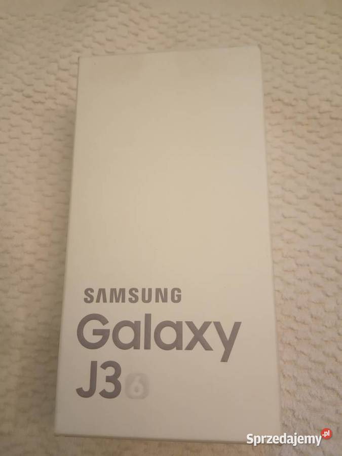 opakowanie po Samsung Galaxy J3