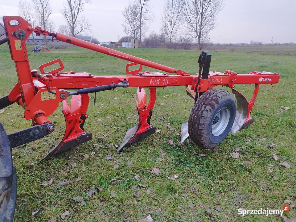 Pług pługi zagonowy Akpil Mix 40 2013 agro masz Łowicz