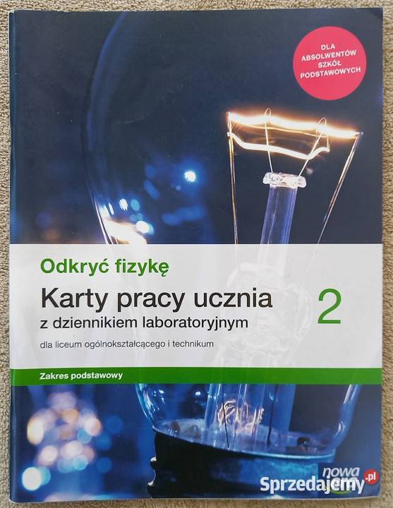 Odkryć fizykę Karty pracy ucznia 2 z dziennikiem Małkinia Górna