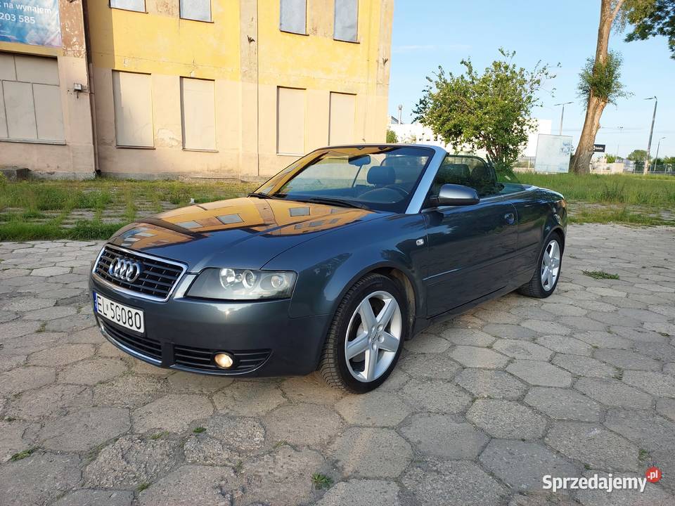 Audi A4 CABRIO 18 TURBO BENZYNA GAZ Stan szary A4 Końskie