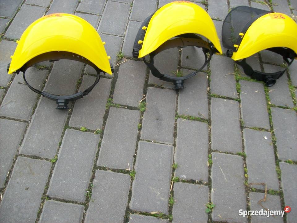 Osłona Twarzy ochronna z siatką do kosy