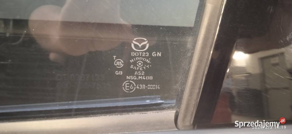 Drzwi lewy tył Mazda Cx3 2019r biała perła Sobienie-Jeziory