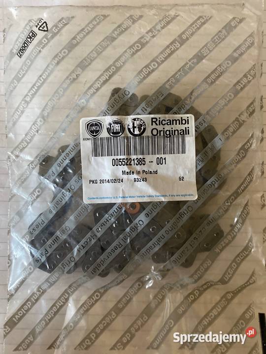 Fiat 500 Alfa MITO LANCUCH ROZRZADU 55221385 Dębica