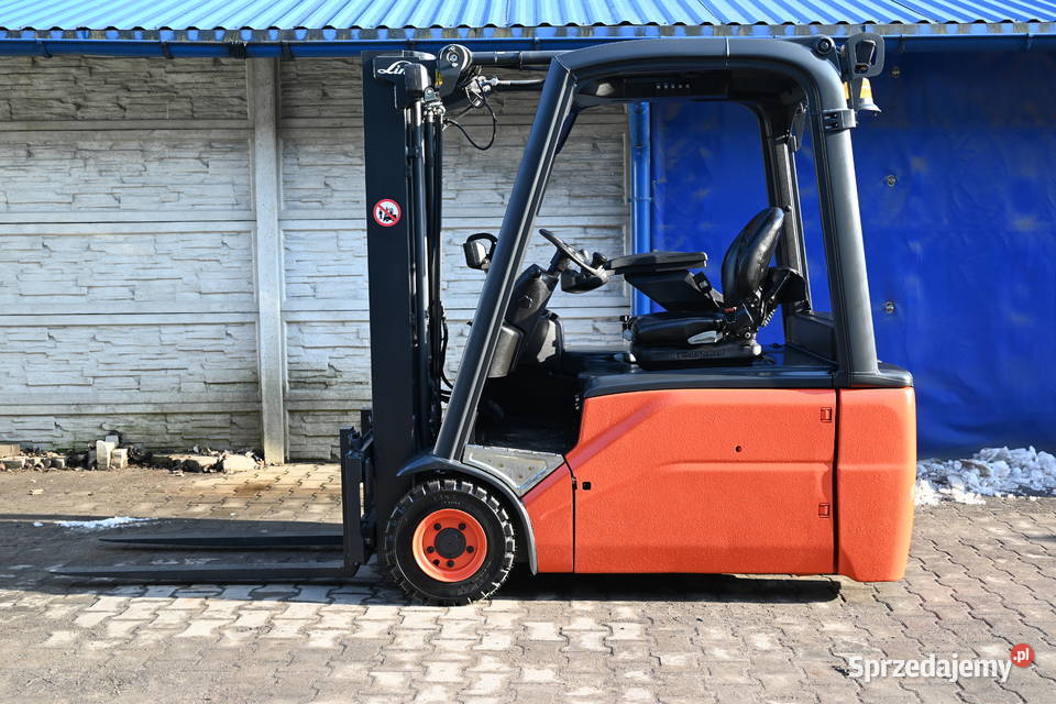 Wózek widłowy Linde E16 L Triplex 410 2013 5802 elektryczny Wózki widłowe Częstochowa