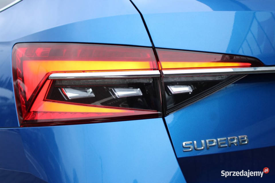 Skoda Superb 2021r Salon Polska LED Pamięć nieuszkodzony śląskie Bielsko-Biała