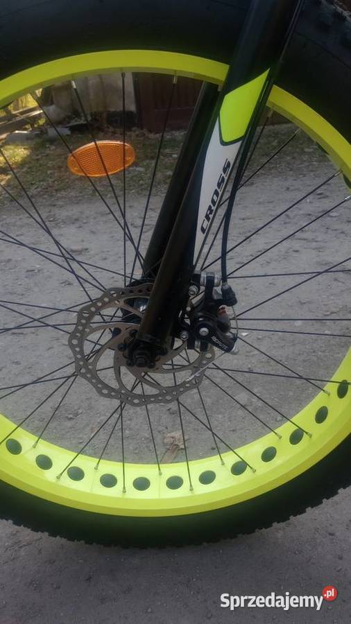 Rower Cross Tank 26x4 Prawie Nowy Rower Kraków sprzedam