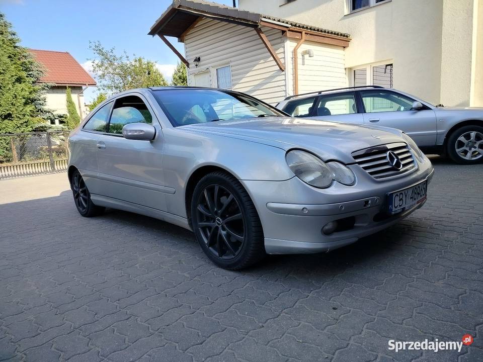 MercedesBenz Klasa C SportCoupe W203 23 Benzyna kujawsko-pomorskie Zielonczyn