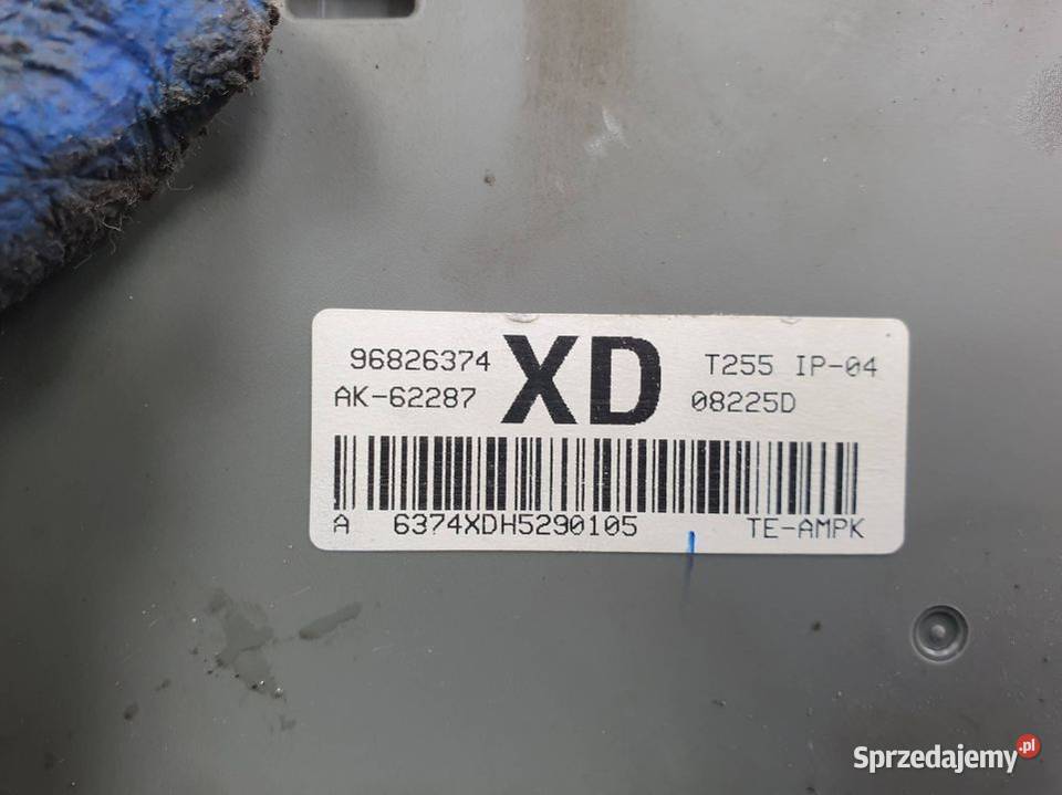 SKRZYNKA BEZPIECZNIKÓW CHEVROLET AVEO 96826374 Lipno