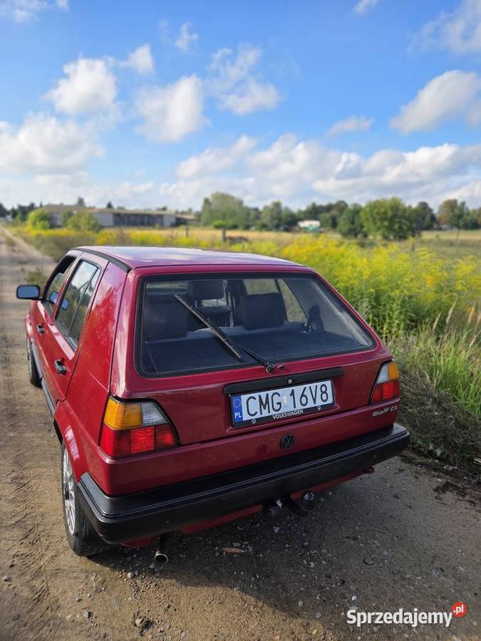 Golf 2 klasyk 16 benzyna 1991 Wyszków
