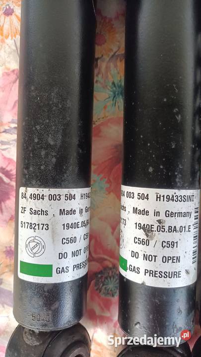 Amortyzatory ZF Sachs 51782173 Fiat Croma Opel małopolskie Niepołomice