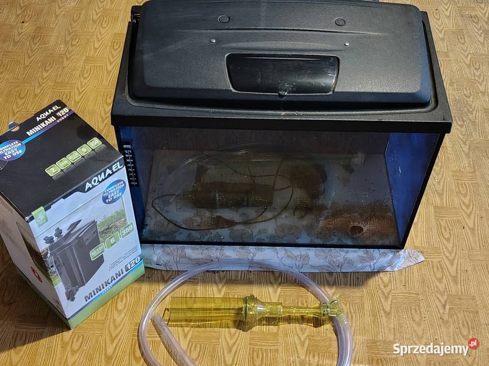 Akwarium 72L zestaw Łazy