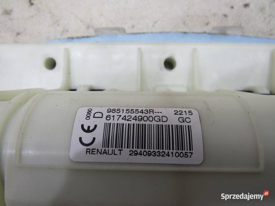 PODUSZKA PASAŻERA SCENIC III 985155543R osobowe