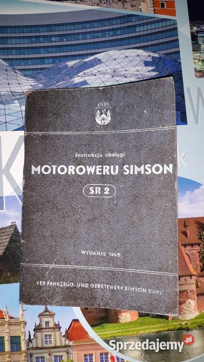 Sprzedam książkę simson sr2 śląskie Lubliniec
