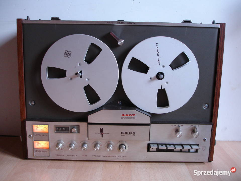 Magnetofon szpulowy PHILIPS N4407 lubuskie Zielona Góra