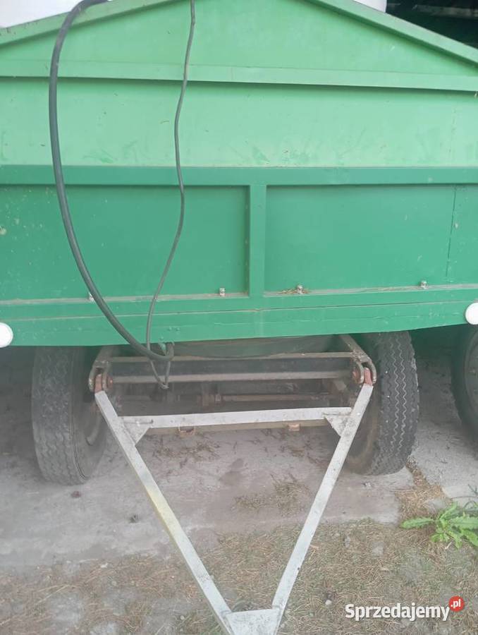 Przyczepa rolnicza wywrotka d 47 sprzedam nieuszkodzony Groblice