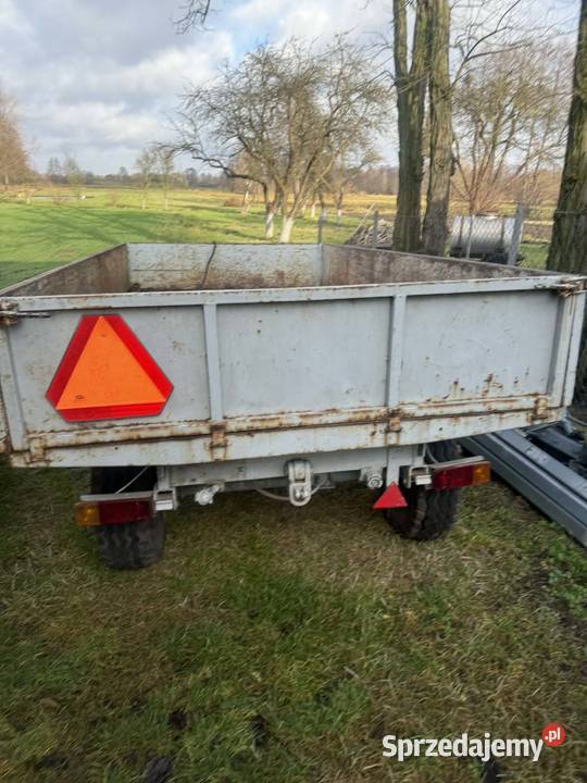 Przyczepa wywrotka kaczuszka nieuszkodzony Krzymów sprzedam